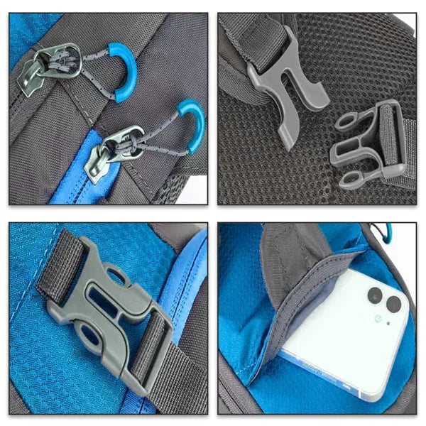 Sport Crossbody Sling Bag ( 7" X 14" X 3" )