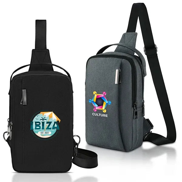 Business Sling Bag Backpack ( 10" X 6" X 2.5" )