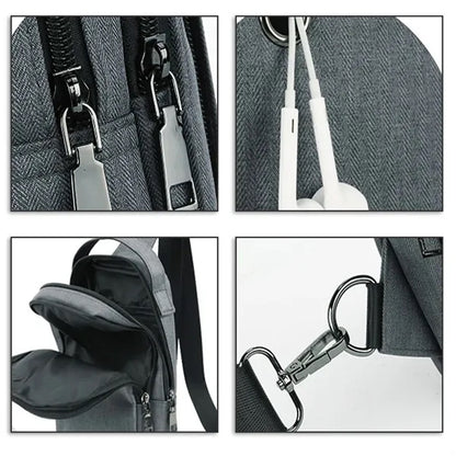 Business Sling Bag Backpack ( 10" X 6" X 2.5" )