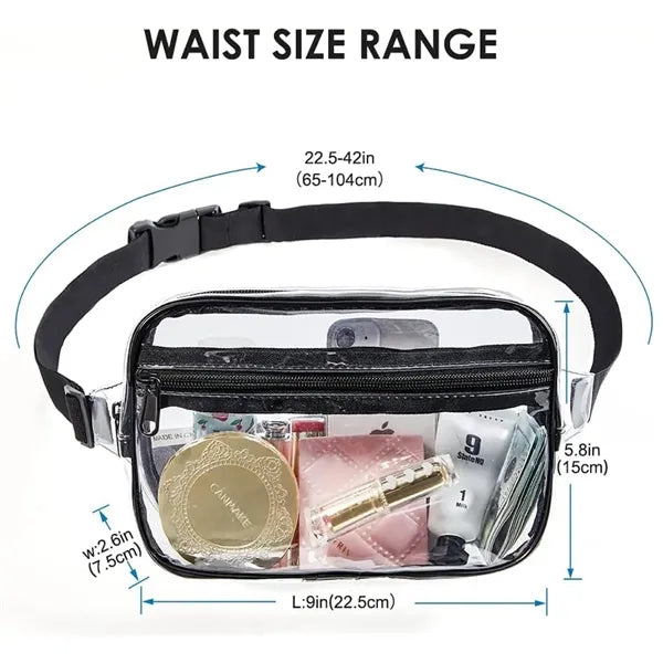 Clear Fanny Packs Waist Bag