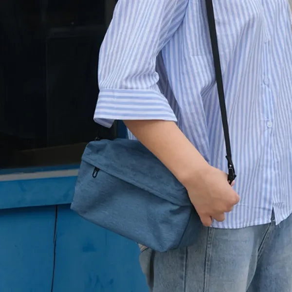 Travel Crossbody Bag with Luggage Strap
