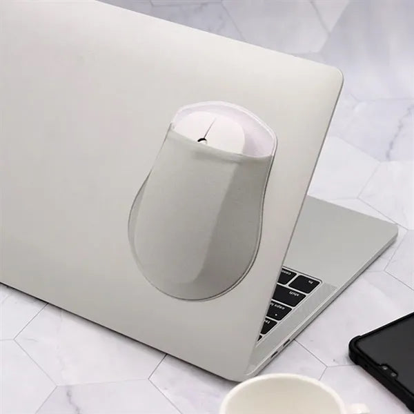 Self Adhesive Laptop Mouse Storage Pouch