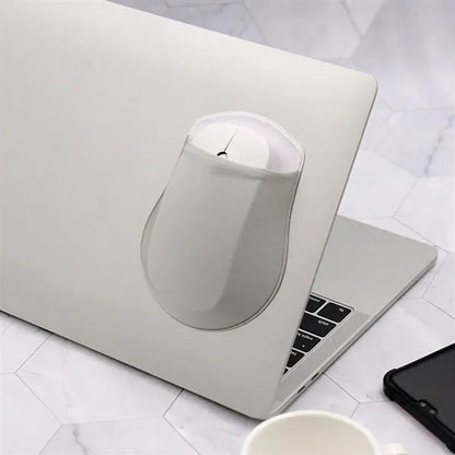 Self Adhesive Laptop Mouse Storage Pouch