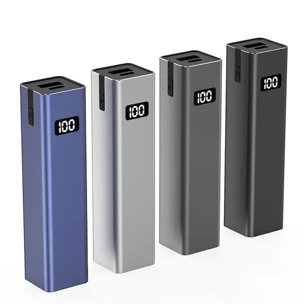5000mAh PD Fast Charging Power Bank with Digital Display