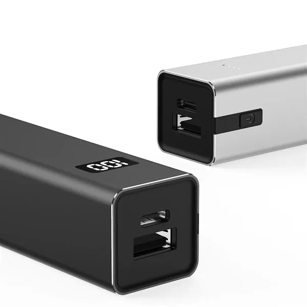 5000mAh PD Fast Charging Power Bank with Digital Display