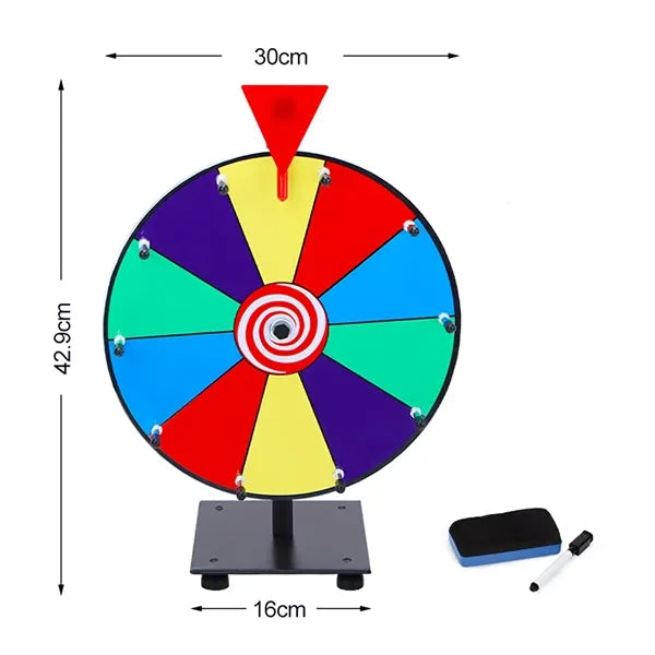 Writable Prize Wheel for Events Promotions