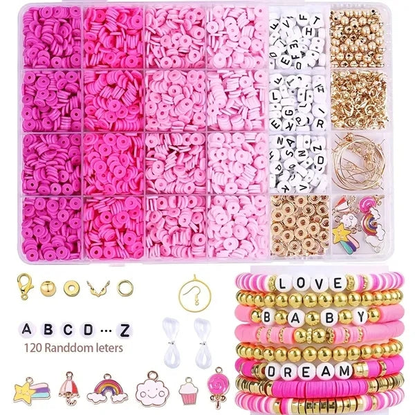 DIY Bead Kit for Friendship Bracelets & Necklaces