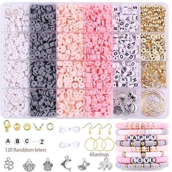 DIY Bead Kit for Friendship Bracelets & Necklaces
