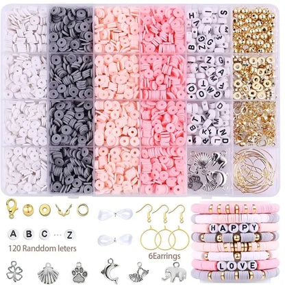 DIY Bead Kit for Friendship Bracelets & Necklaces