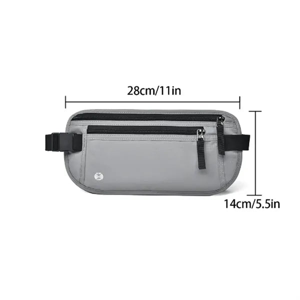 RFID Anti Theft Travel Waist Pouch