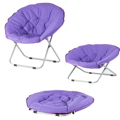 Foldable Moon Lounge Chair for Relaxation