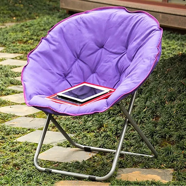 Foldable Moon Lounge Chair for Relaxation