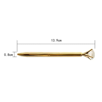 Exquisite Shining Crown Ballpoint  Crystal Diamond Pens