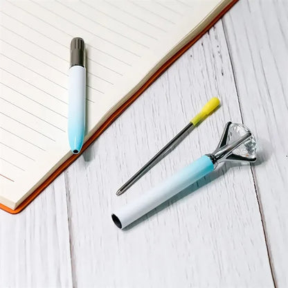 Exquisite Shining Crown Ballpoint  Crystal Diamond Pens