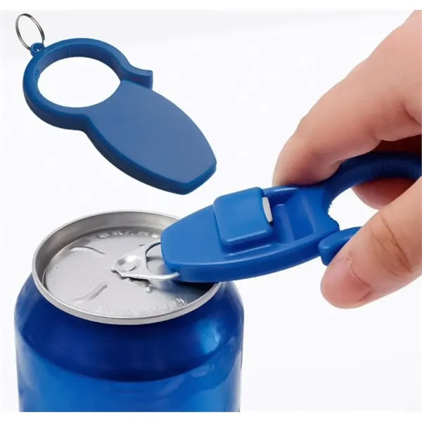Multi Function Bottle Opener Keychain