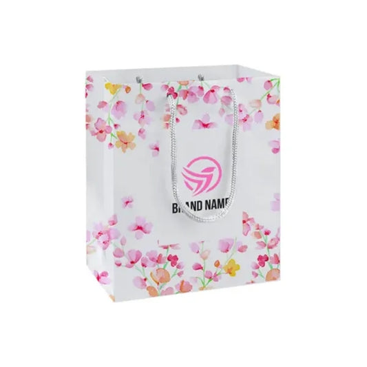Printed Matte Paper Bags (300 GSM Art Paper)
