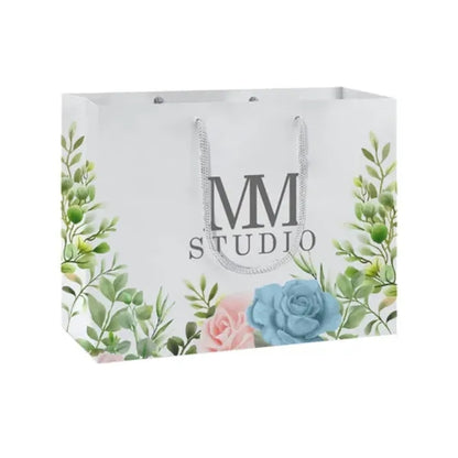 Printed Matte Paper Bags (300 GSM Art Paper)