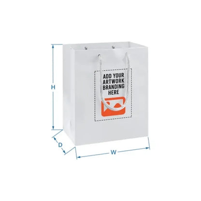Printed Matte Paper Bags (300 GSM Art Paper)