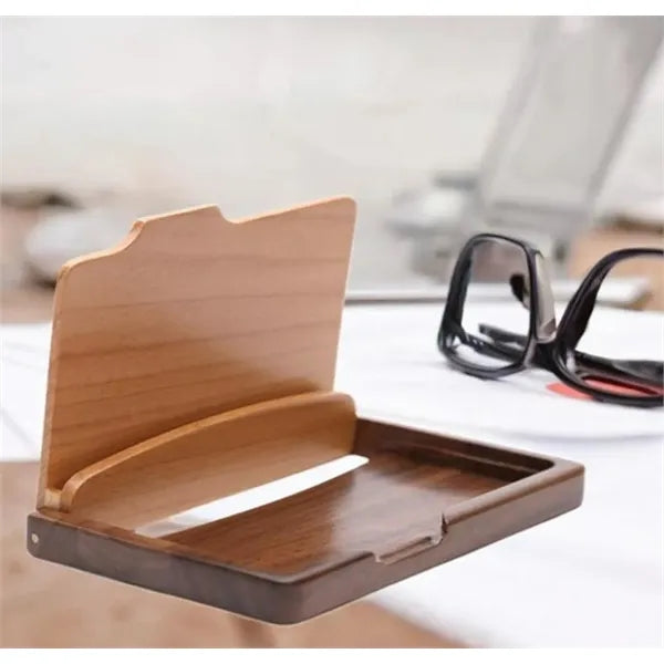 Wooden Business Card Holder