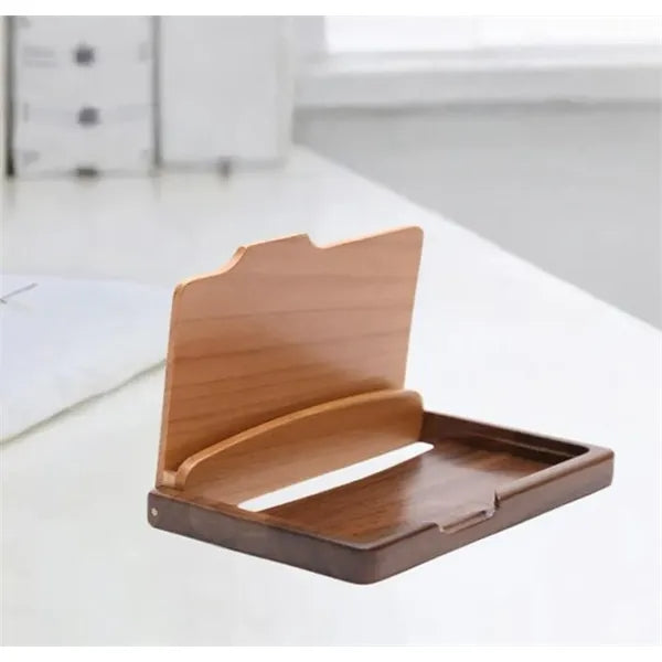 Wooden Business Card Holder