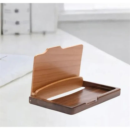 Wooden Business Card Holder