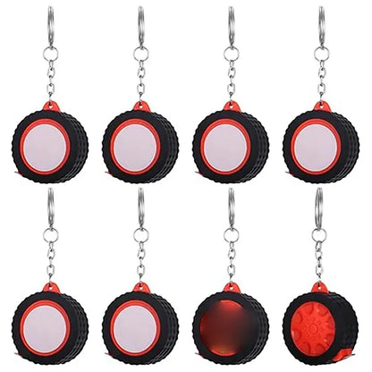 3ft Blank Tape Measure Keychains Mini Retractable Keyring