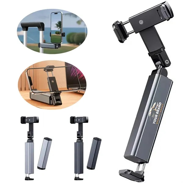Mobile Phone Folding Portable 360 Rotating Desktop Stand