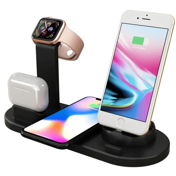 6 in 1 Wireless Charger Station