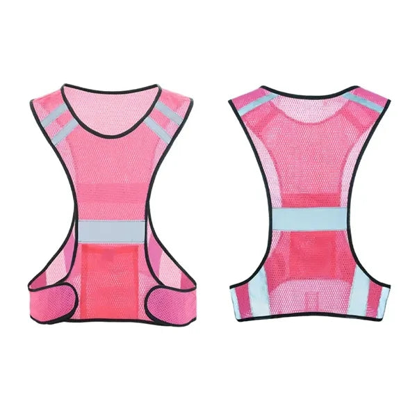 Polyester Reflective Vest for Outdoor Safety