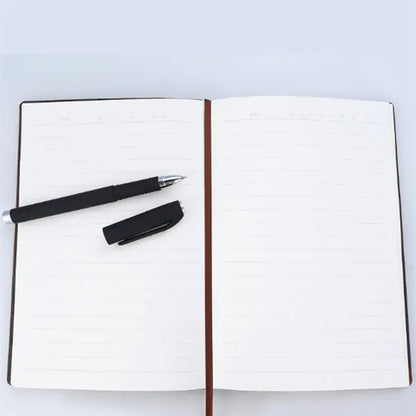 A5 PU Leather Notebook with Pen