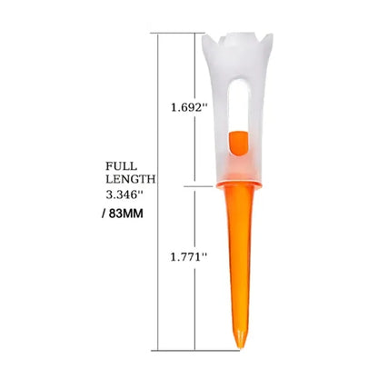 Soft Rubber Top Golf Tees