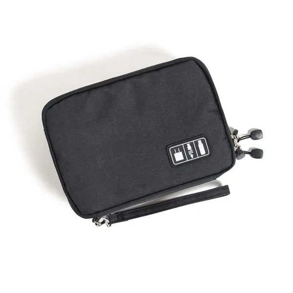 Portable Electronic Travel Cable Organizer Bag
