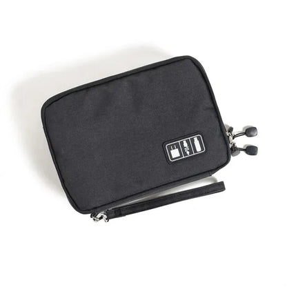 Portable Electronic Travel Cable Organizer Bag