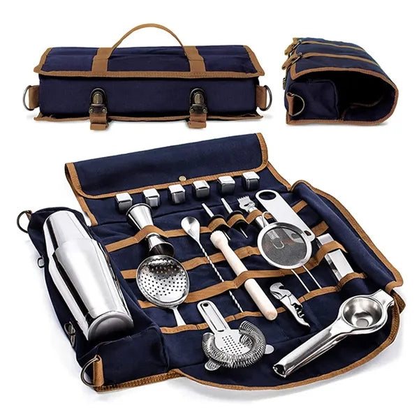 Travel Bartender Kit Bag For Bar Set