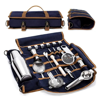 Travel Bartender Kit Bag For Bar Set