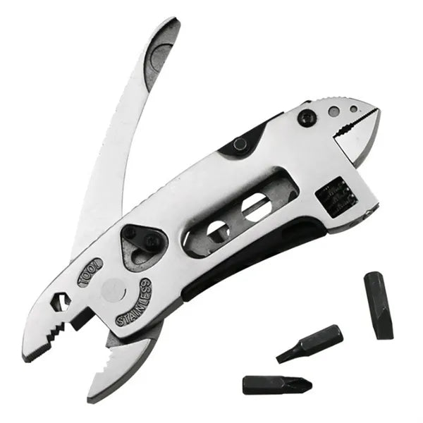 Portable Multi-tool Pliers With Knife For Outdoor Use