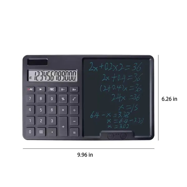 Multi-functional Calculator With Memo Pad Digital Display