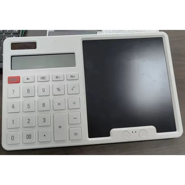 Multi-functional Calculator With Memo Pad Digital Display