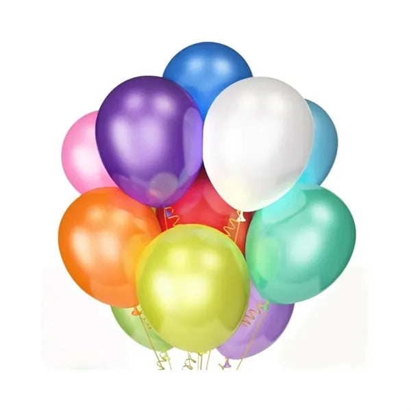 12-Inch Balloons  120 Set  Assorted Colors for Events