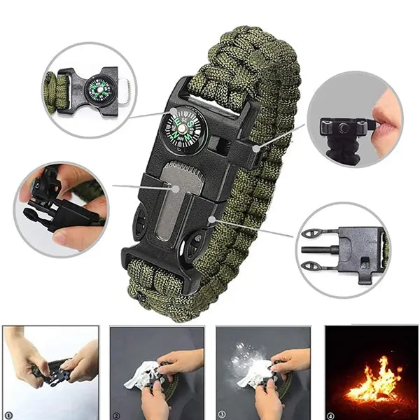 Ultimate Outdoor Survival Kit with Emergency Tools