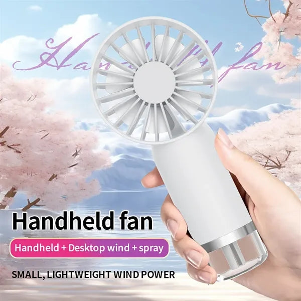Portable Cooling  Handheld Mist Fan