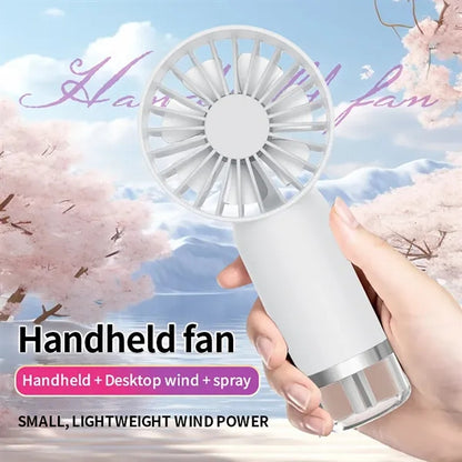 Portable Cooling  Handheld Mist Fan