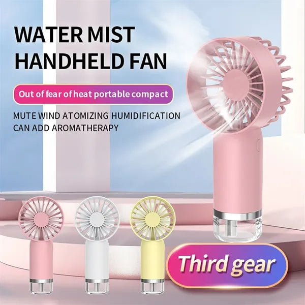 Portable Cooling  Handheld Mist Fan