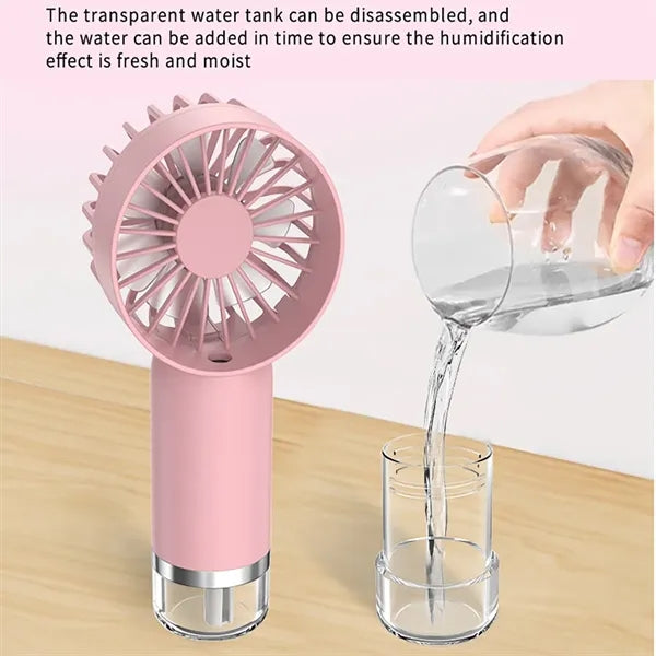 Portable Cooling  Handheld Mist Fan