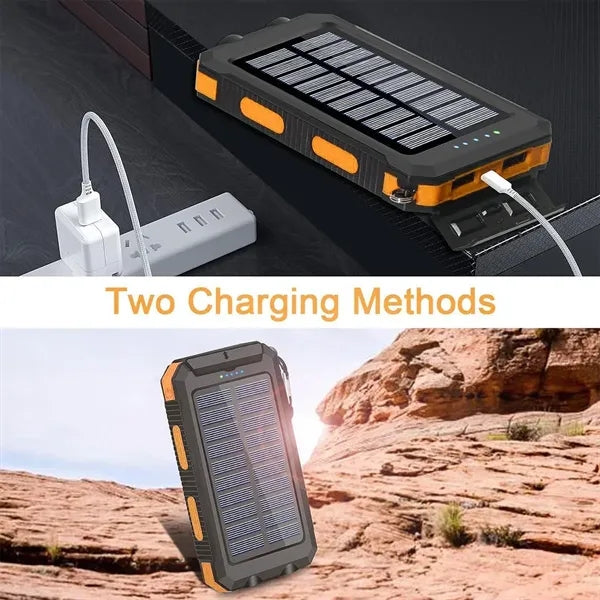Portable 10000mAh Solar Charger