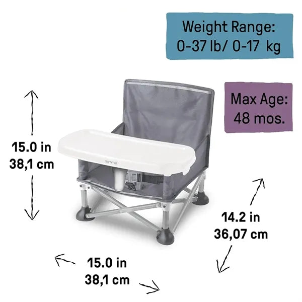 Floor Seat Portable Booster Beach Baby Chair