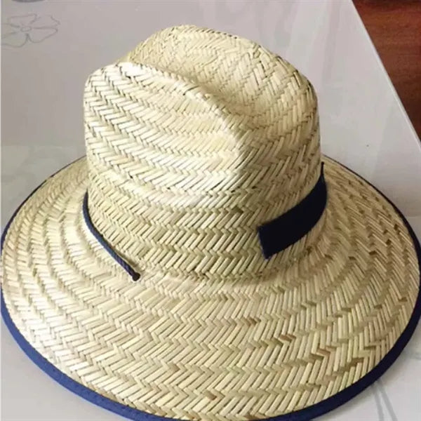 Wide Brim Straw Sun Hat