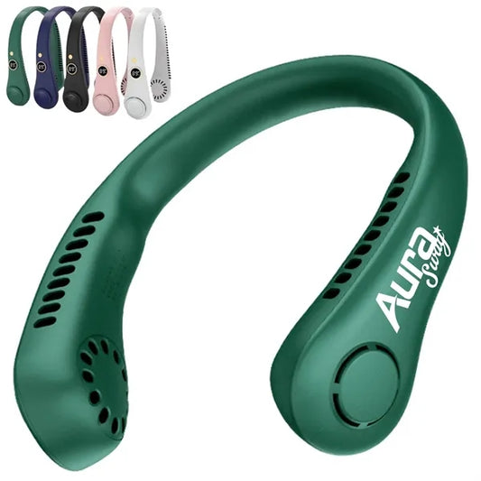 USB Rechargeable Bladeless Neck Fan