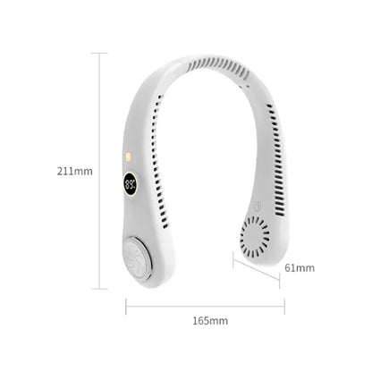 USB Rechargeable Bladeless Neck Fan