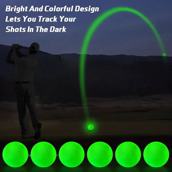 Fluorescent Luminous Golf Balls